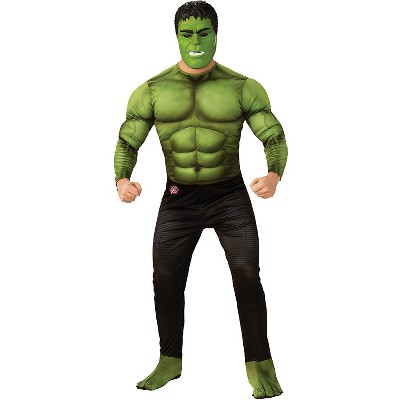 Mens Hulk Costume - One Size Fits Most - Green : Target