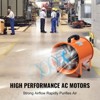 VEVOR Portable Ventilator, 12 inch Heavy Duty Cylinder Fan with 33ft Duct Hose, 560W Strong Shop Exhaust Blower 2894CFM, Orange - 3 of 4