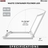 Rev-A-Shelf RV-35-LID-1 35 Quart Waste Container Trash Recycling Lid - 3 of 4