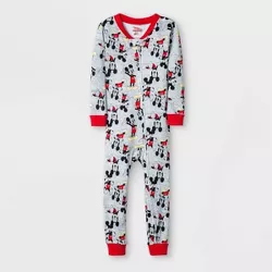Boys' Mickey Mouse Snug Fit Union Suit - Gray