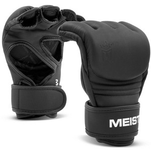 Meister 4oz CRITICAL MMA Gloves - Matte Black - 1 of 4