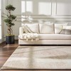 Hauteloom Mortye Cream & Blue Medallion Area Rug - 3 of 4