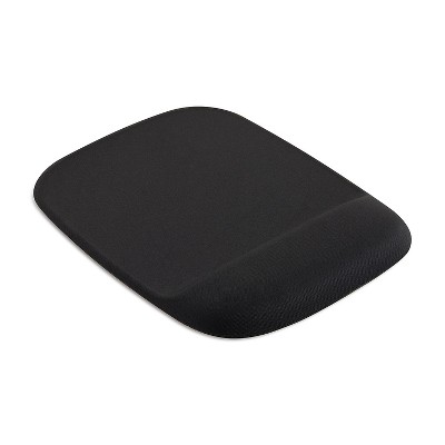 MyOfficeInnovations Memory Foam Mouse Pad 9.2" x 7" x .83" Black 136619