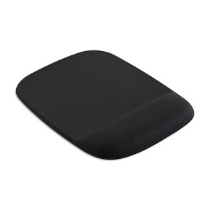 Staples Foam Mouse Pad/Wrist Rest Combo Black (ST61798) - 1 of 4