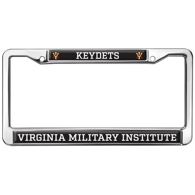 Virginia Military Institute Mascot Full Size Standard License Plate Metal Frame
