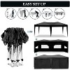 Gulches 10'x20' Folding Canopy with 6 Removable Sidewalls, Portable Outdoor Event Shelter with UPF 50+ for Parties, Beach, Camping & Weddings - 2 of 4
