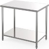 Acekool 60"x24" 2-Tier Stainless Steel Prep Table, Heavy Duty Kitchen Work Table with Adjustable Shelf, NSF Certified for Home Restaurant - 2 of 4