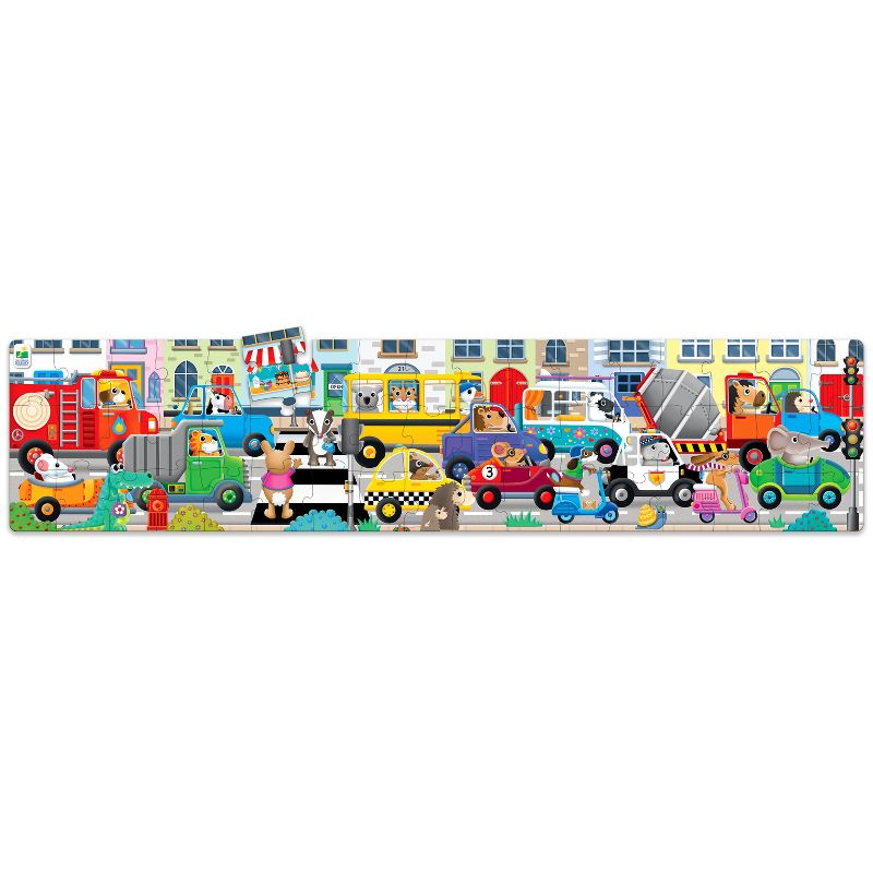 The Learning Journey Long & Tall Puzzles - Traffic Jam, 1 of 4