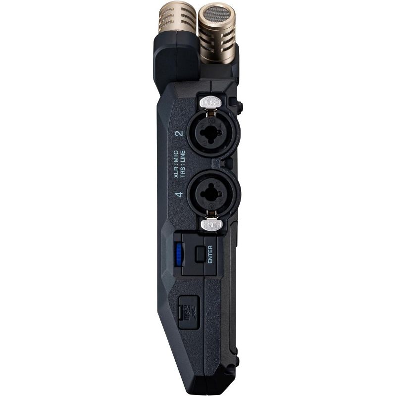 Zoom H6 essential with 32-Bit Float, Accessibility, 6-Track Portable Recorder, Stereo Microphones, 4 XLR/TRS Inputs, 4 of 8