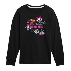 Boys' - LOL Surprise! - Time To Shine Long Sleeve Graphic T-Shirt - 1 of 4