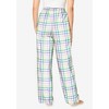 Dreams & Co. Plus Size Woven Sleep Pant - 3 of 4