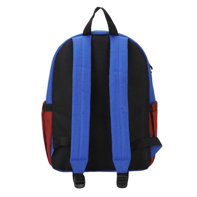Sonic the Hedgehog Sonic Character Art 16.5" Adult Blue Backpack — фото 6