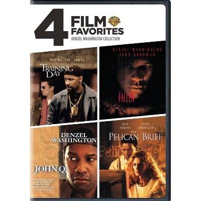 4 Film Favorites: Denzel Washington (DVD)(2015)