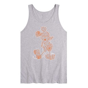 Men's - Disney - Mickey Silhouette Graphic Tank Top - 1 of 2