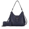 MKF Collection Juliette Vegan Leather Women’s Shoulder Bag with Matching Wallet by Mia K - 2 of 4