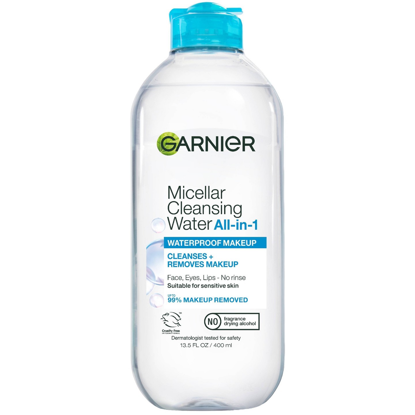 Мицеллярная вода Garnier для снятия водостойкого макияжа, 13.5 fl oz — фото 2