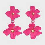 Sprayed Petals Double Drop Earrings - A New Day™