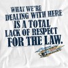 Smokey And The Bandit Lack Of Respect Adult T-Shirt - 2 of 4