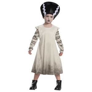 Infant Girls' Bride of Frankenstein Dress Costume - 1 of 2