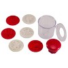 Hutzler Santa's Kitchen Holiday-Themed Cookie Stamps, Set of 6 - 2 of 4