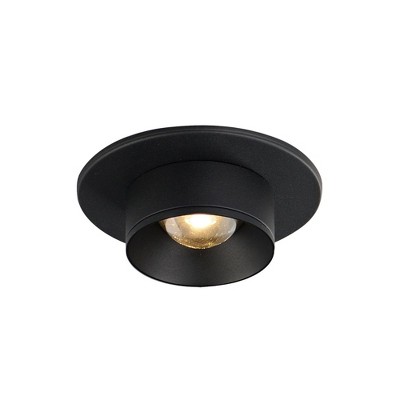 Maxim Lighting Caldera 1 - Light Flush Mount in  Black