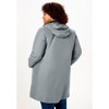 Woman Within Plus Size 3-In-1 Hooded Taslon Jacket - 3 of 4