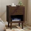 NicBex 1-Drawer Nightstand Wooden Beside Table with Storage Cabinet End Table for Bedroom, Living Room, Study - 2 of 4