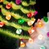 5.5"H Sullivans Lighted Tree Christmas Ornament Set of 2, Multicolor, Indoor Christmas Decor - 2 of 3