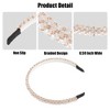 Unique Bargains Women's Faux Crystal Headband 0.59" Wide 1Pc - 3 of 4