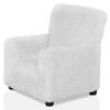 Nuea Faux Fur Kids' Chair White - Homes: Inside + Out - 2 of 4
