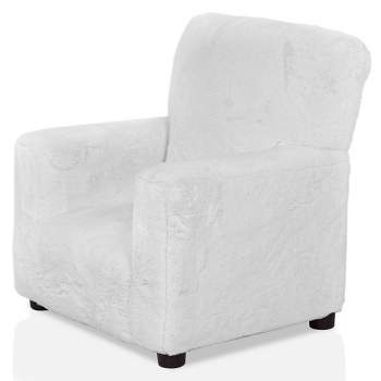 Nuea Faux Fur Kids' Chair White - Homes: Inside + Out