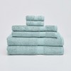 Lintex Linens Classic Touch 6-Piece 100% Cotton Towel Set – Soft, Absorbent, and Luxuriously Plush Bath Towels for Everyday Comfort - 3 of 3