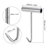 Unique Bargains Kitchen Butcher Shop Restaurant Stainless Steel T-Handle Meat Boning Hook 2 Pcs - 2 of 4