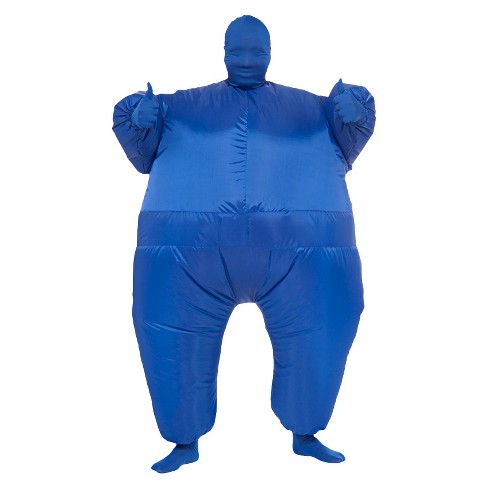 Adult Inflatable Suit Costume One Size Blue Target