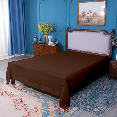 Brushed Microfiber Flat Sheet Only, Super Soft Hotel Quality Top Sheet - NTBAY
