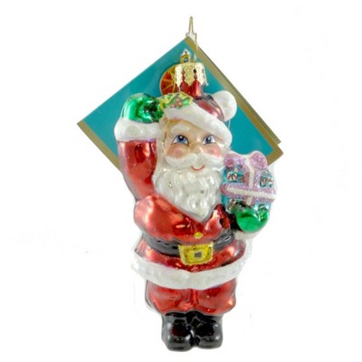 santa christmas ornaments