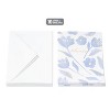 10ct Thank You Cards Purple/White Floral: American Greetings Greeting Cards Pack for All Occasions, Vertical Fold, 5.18"x3.94" - 4 of 4