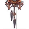 One Day Cuckoo Clock with Eight Leaves – 10.5 in – Three Birds & Nest Light Painted By River City Clocks - 3 of 3