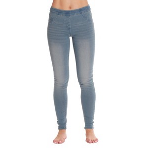 Just Love Women's Denim Jeggings with Pockets - Comfortable Stretch Jeans Leggings - 1 of 2
