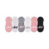 Aeropostale Women's High Cut Liner Socks - 6 Pack - 2 of 4