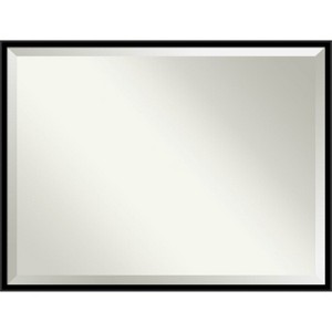 Amanti Art Incline Beveled Wood Framed Bathroom Vanity Wall Mirror - 1 of 4