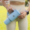 Cubitt Insulated Stainless Steel 40 oz Tumbler with Handle and Straw Lid, Cupholder friendly - 2 of 4