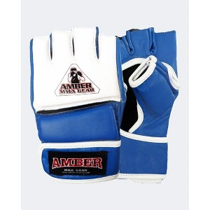 Amber Fight Gear Premium Leather MMA Competition Gloves – Durable, Stylish, Versatile Gear for Training and Competition - 1 of 4