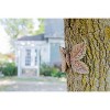 Nat & Jules Pinecone Butterfly Brown 3 inch Resin Stone Outdoor Tree Face Statue - 4 of 4