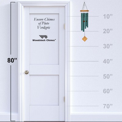 Woodstock Wind Chimes Signature Collection  SeaScapes Chime  Seafoam Green Wind Chime