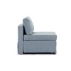 NicBex Linen Accent Chair,Upholstered Living Room Chairs with Low Back and Rubberwood Legs,Modern Armless Chair,Accent Chairs for Living Room - 4 of 4