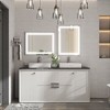 Keonjinn LED Front Light Bathroom Vanity Wall Mirror, Anti-Fog, Dimmable, 20"x28" - 2 of 4