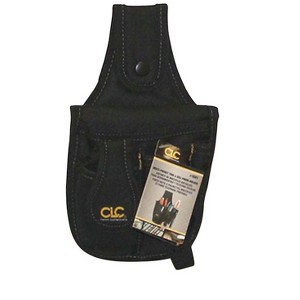 CLC 4 pocket Polyester Fabric Tool and Cellular Phone Holder 6 in. L X 9.8 in. H Black - 1 of 1