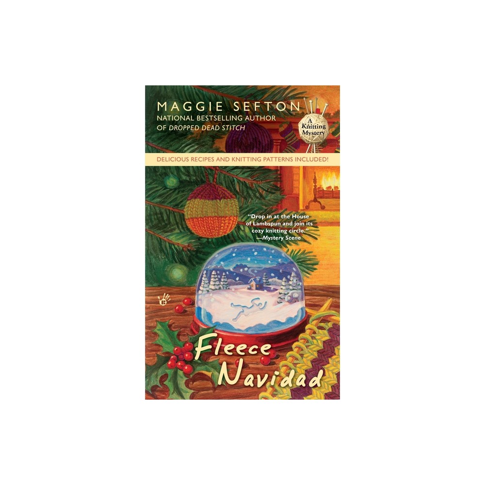 Fleece Navidad - (Knitting Mystery) by Maggie Sefton (Paperback)