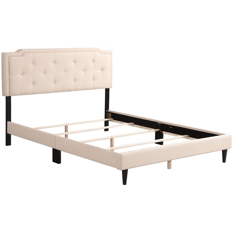 Passion Furniture Deb Adjustable Queen Panel Bed, 3 of 8